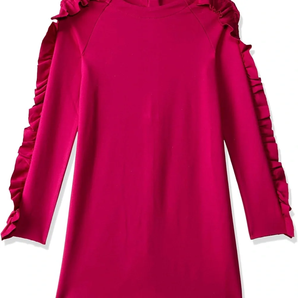 United Colors Of Benetton Hot Pink Kids Dress - Picture 9 of 10